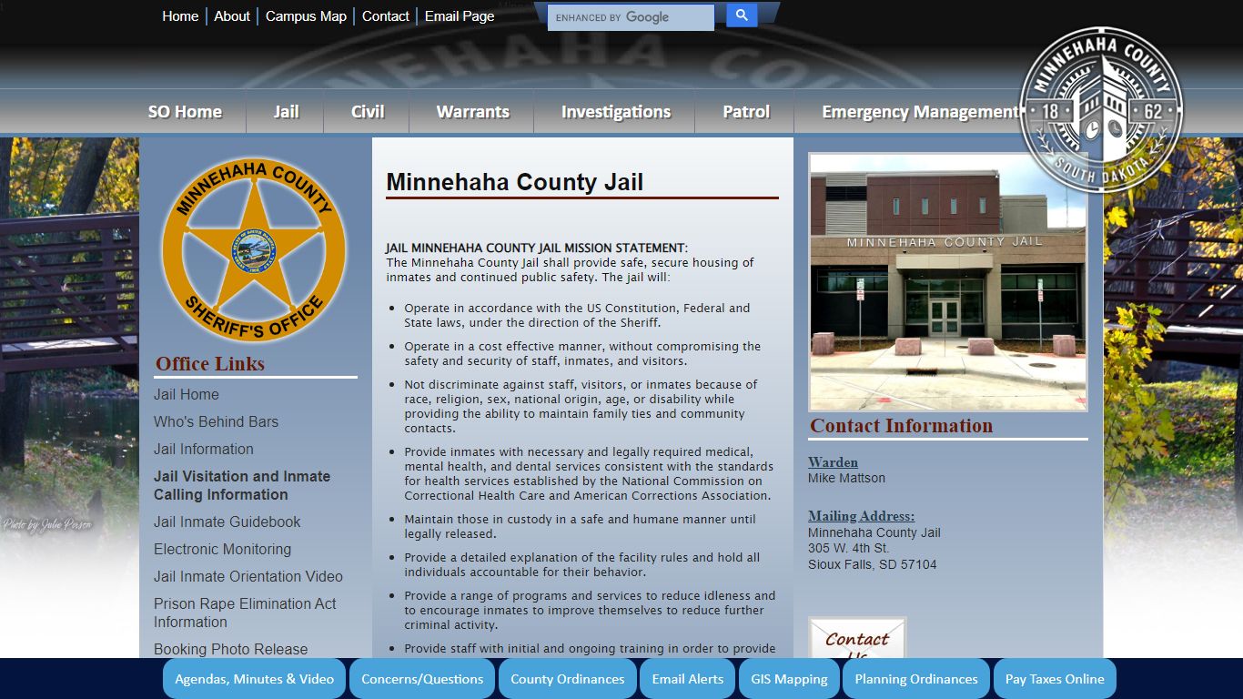 Minnehaha County, South Dakota Official Website